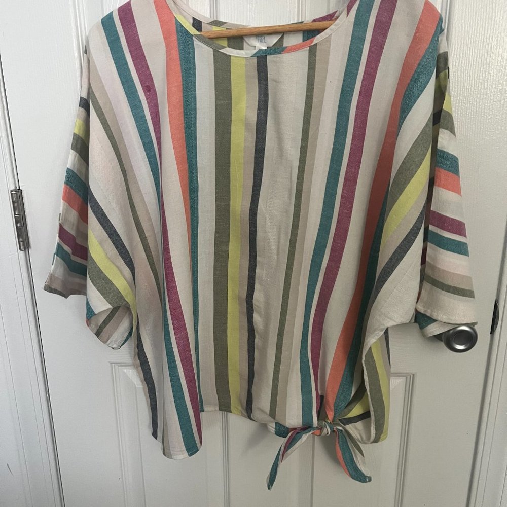 Multi-Color Striped Shirt